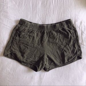 Madewell elastic shorts